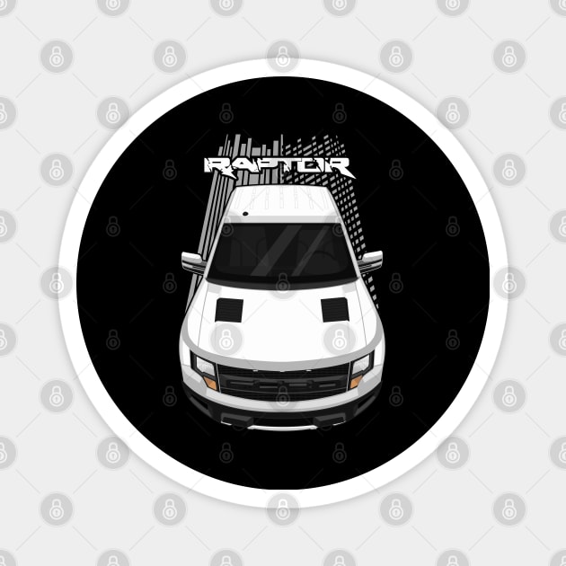 Ford F150 SVT Raptor 2010-2014 - White Magnet by V8social